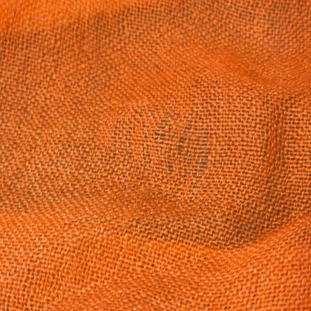 Beautiful Ombré Orange Pashmina Scarf / Wrap with Fringe